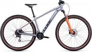 ΠΟΔΗΛΑΤΟ CUBE AIM RACE SILVER N ORANGE 2022 DRIMALASBIKES